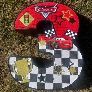 #3 Cars lightning McQueen Pinata